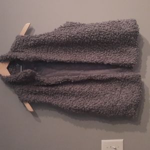 Womens fuzzy vest